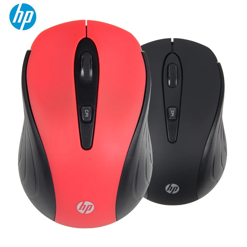 HP S3000 2 4 Ghz беспроводная оптическая USB черная/красная мышь 2000 точек/дюйм