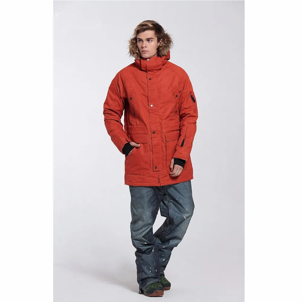 Men Snowboarding Jackets Winter Ski Sports Suits Man Waterproof