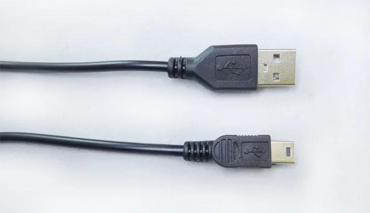 80 см 0,8 м USB 5 Pin USB кабель для передачи данных и зарядного кабеля V3 порт USB 2,0 умный кабель для mp3 mp4 камера Сотовый телефон/HDD