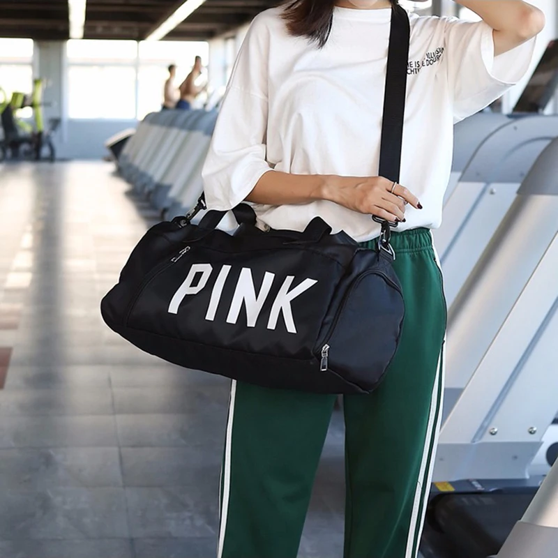 Men's Sports Bag Dry And Wet Separation Nylon Casual Large Capacity Ladies Fitness Bag Can Put Shoes Elegant Yoga Bag