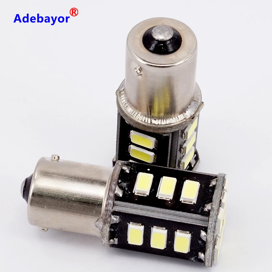 

1X 18SMD 1156 p21w ba15s 18 led SMD 5630 5730 turn signal High quality led Car styling lighting parking white parking
