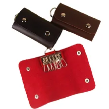 ISKYBOB, новинка, 1 шт., для мужчин и женщин, кожзам, цепочка для ключей, аксессуар, сумка, кошелек, чехол, держатель для ключей, органайзер для ключей, гаджеты, сумки