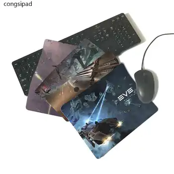 

congsipad Creative Printed Rectangular Non-Skid Rubber Smooth Gaming Mouse Pad 180*220mm For EVE Online
