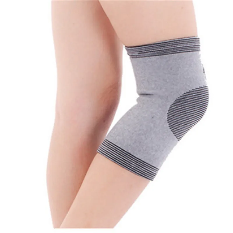 1PairUsefulInfraredBambooCharcoalKneePadsSupportKneecapKneeCapKinesiologyTapeKnee