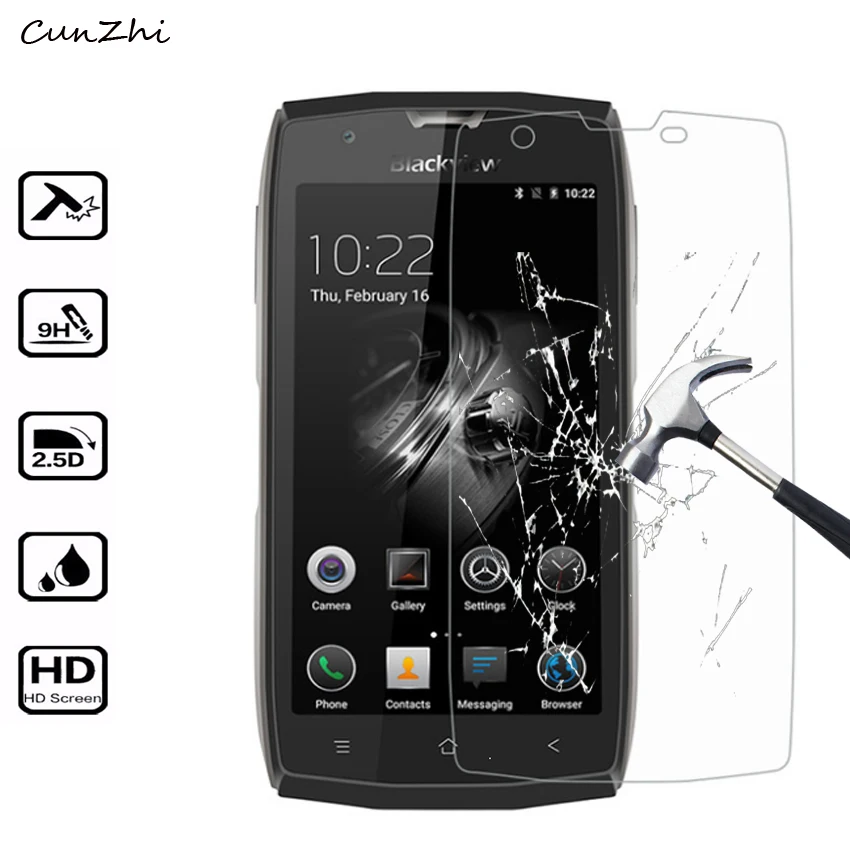 

for Blackview Bv7000 Pro Tempered Glass Screen Protector Film for Blackview Bv7000 Pro Protective Glass