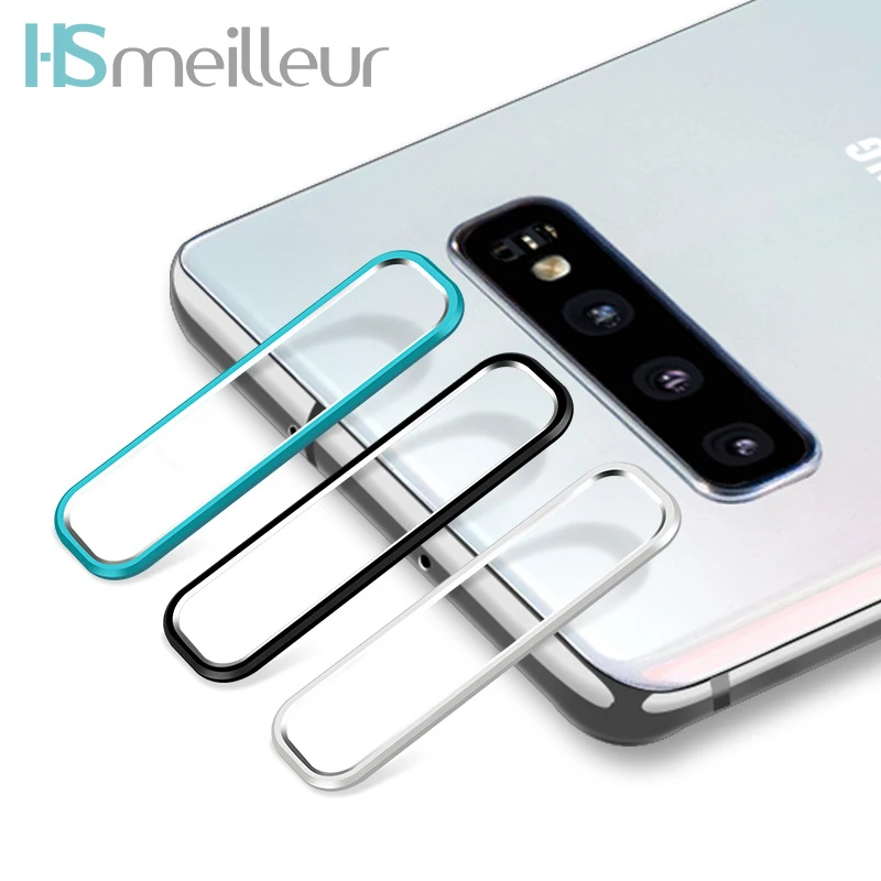 Hsmeilleur Rear Camera Metal Lens Protector Ring For Samsung S10 Plus S10plus Back Camera Protetor Guard Cover Case Accessories (2)