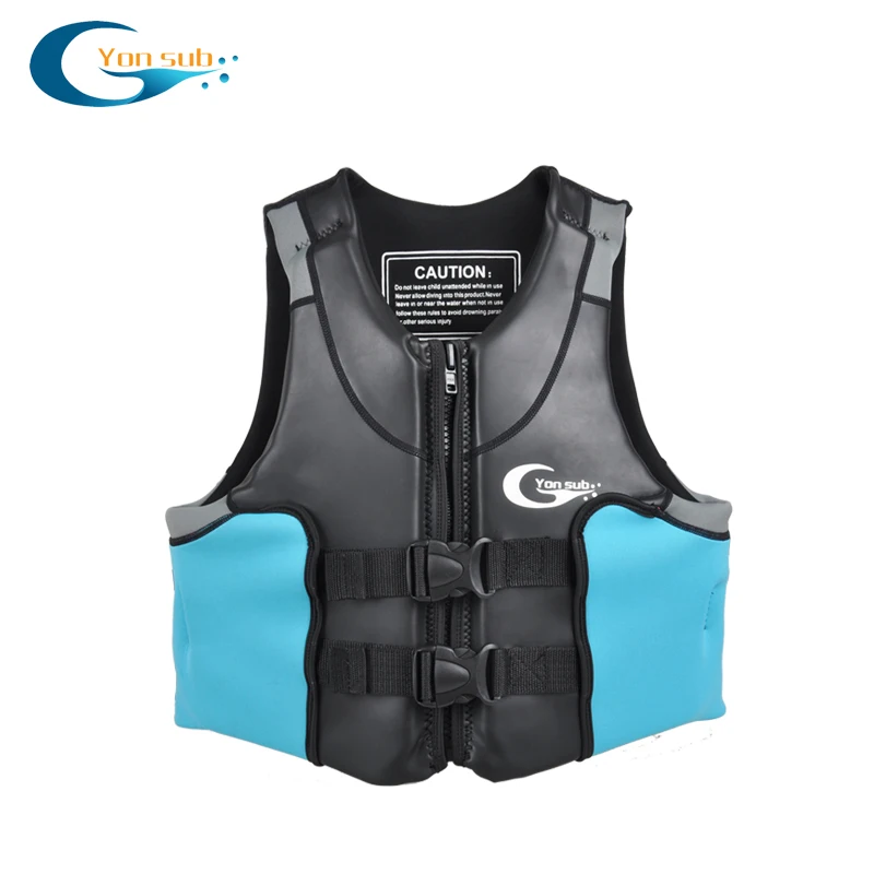 

Thick High Buoyancy Adult Life Jackets Professional Man Jacket Water Sports Equipment Use For Motorboat Swimming YL1125