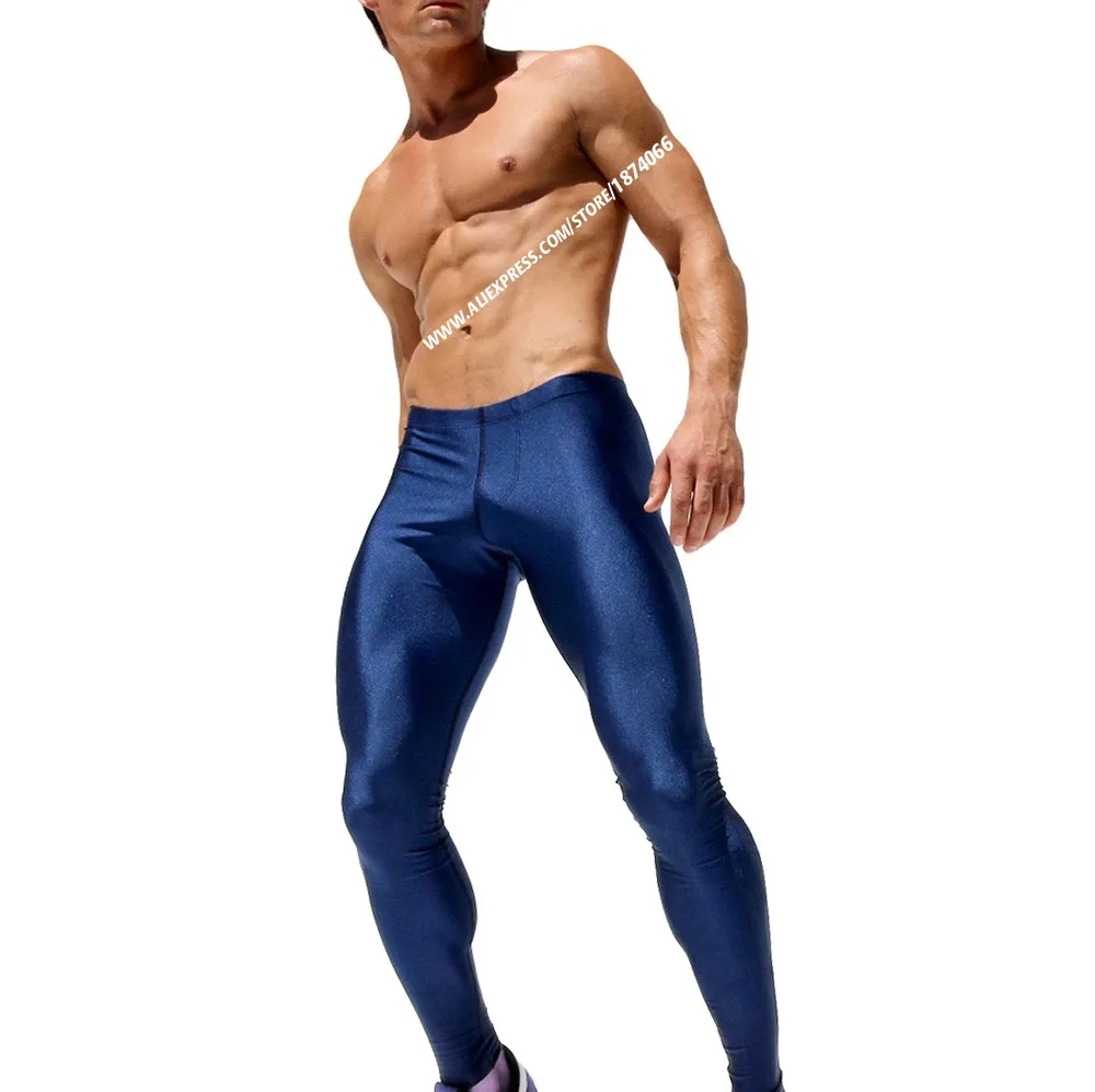 Aimpact Sexy Fashion Skinny Men Sport Pants Athletic Slim Fitted Running Men's Pants Gym Sexy Tight Causal Sweatpants AQ15 (13)