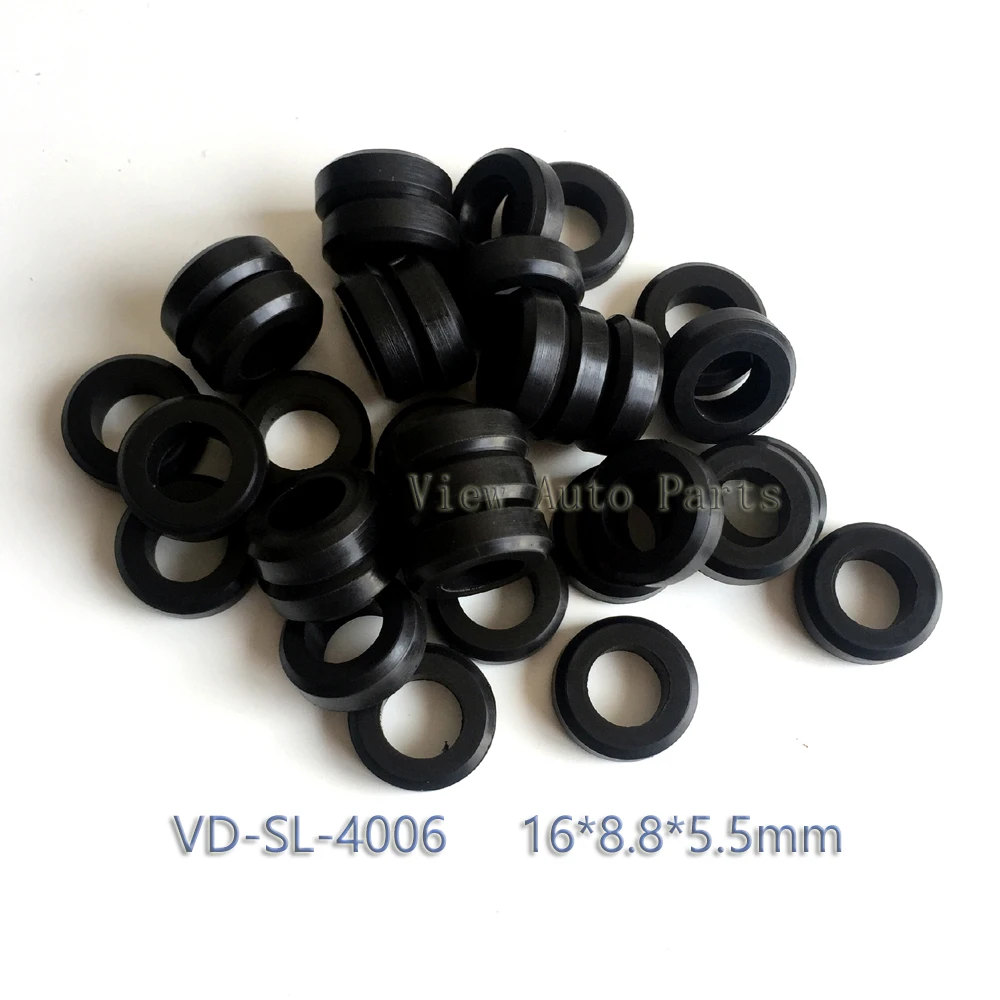 

Free Shipping 100pcs Fuel Injector Viton Seals Top Quality For Toyota MPI & Mitsubishi Fuel Injector Repair Kit VD-SL-4006