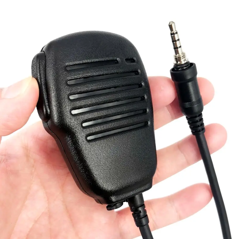 PTT Handheld Microphone for Yaesu Vertex VX-6R VX-7R Walkie Talkie 2
