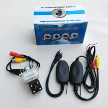 Para Mercedes Benz Classe C W204 S204 C204 2012 ~ 2015/RCA AUX Sem Fio HD Lente Grande Angular Auto câmera de Visão traseira Invertendo
