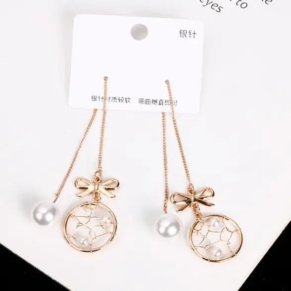 

Fairy Personality Temperament Ear Threads Minimalist Earrings Trendy Women Rhinestone Brincos Earrings Bijoux Jewelry Gift E5741