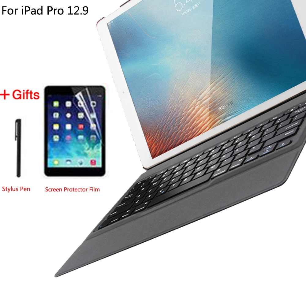 Продажа Чехол с клавиатурой для Apple iPad Pro 12,9 2015 2017 2018 крышка для iPad 12,9 2018 2015 2017 1st 2nd 3rd поколения Клавиатура Чехол