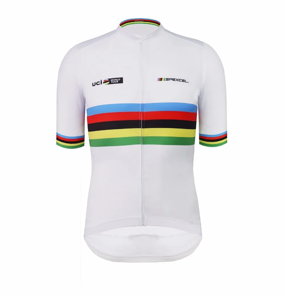 rainbow bike jersey