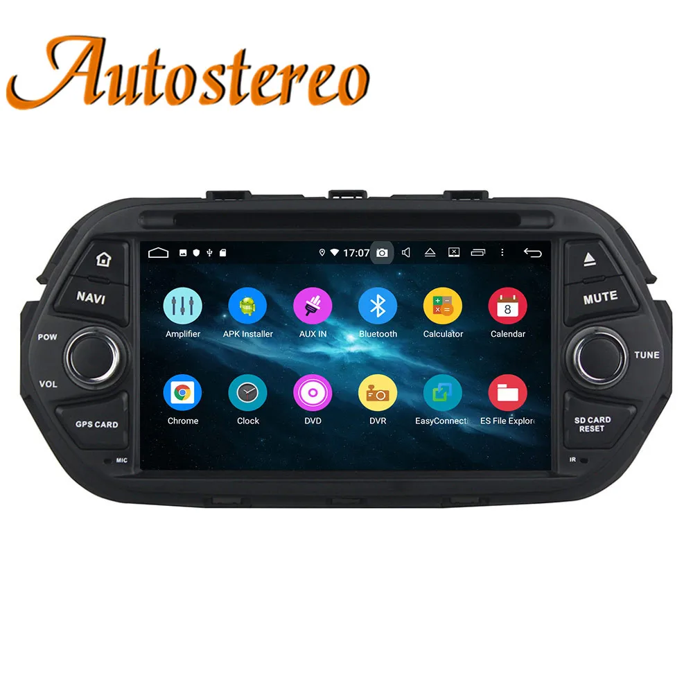 Sale DSP Android 9.0 8-core Car DVD Player for FIAT TIPO EGEA 2015-2017 GPS Satnav multimedia stereo GPS navigation unit auto stereo 4