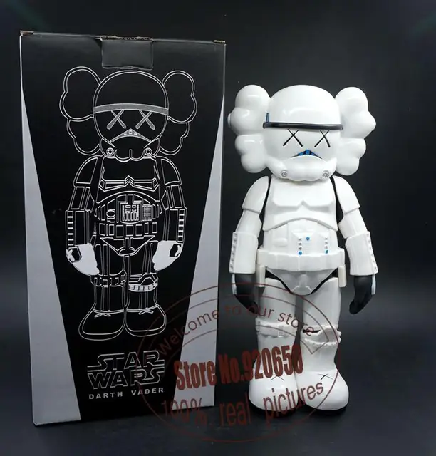 10 inch high Version Originalfake Kaws Star War Storm trooper