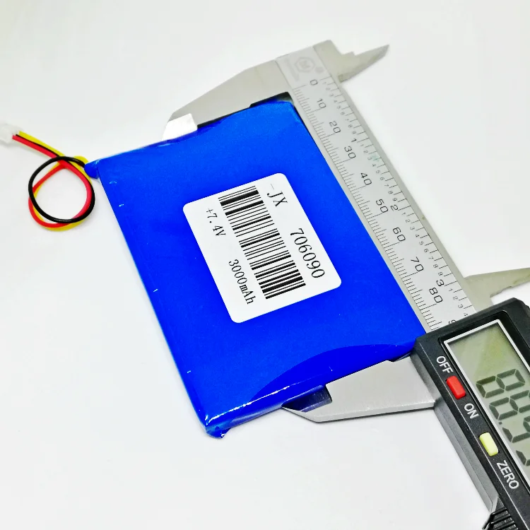 

7.4v polymer lithium battery DVD portable mobile EVD Opera Theater video player three line universal charging