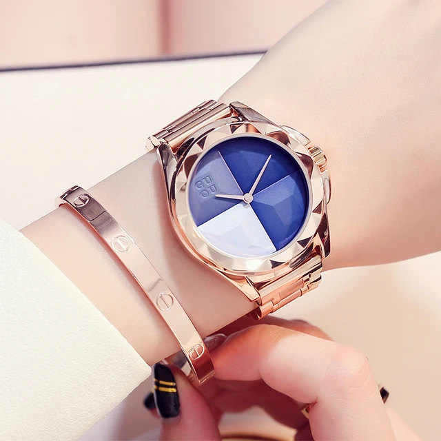 2018 Guou Luxury Brand Fashion Rose Gold Steel Simple Girl Bracelet Watch Women 2018 Guou Luxury Brand Fashion Rose Gold Steel Simple Girl Bracelet Watch Women