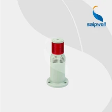 2 Вт 1 слой светодиодный сигнал светящаяся башня/промышленная лампа ровного света многоуровневый Предупреждение(LTA-503-1T