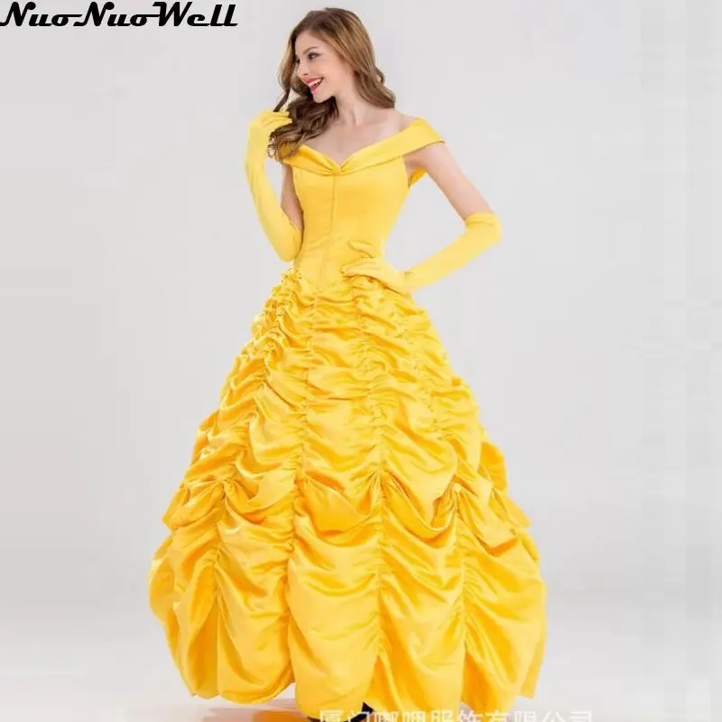 belle yellow dress costume