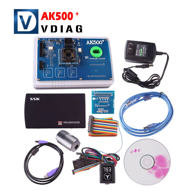 2016 Original AK500 Pro AK500 Key Programmer for Mercedes Benz With EIS SKC font b Calculator