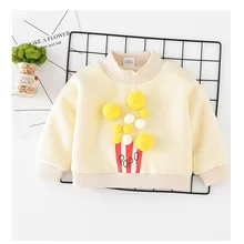 Коллекция года, осенне-зимняя детская блузка толстый бархатный свитер для мальчиков и девочек комплект хлопковой одежды высокого качества, детская одежда