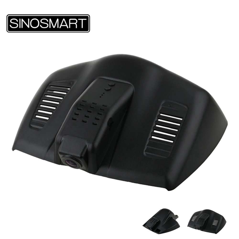 SINOSMART Novatek 96672 автомобильный WiFi DVR камера для Ford Mondeo управление через мобильный