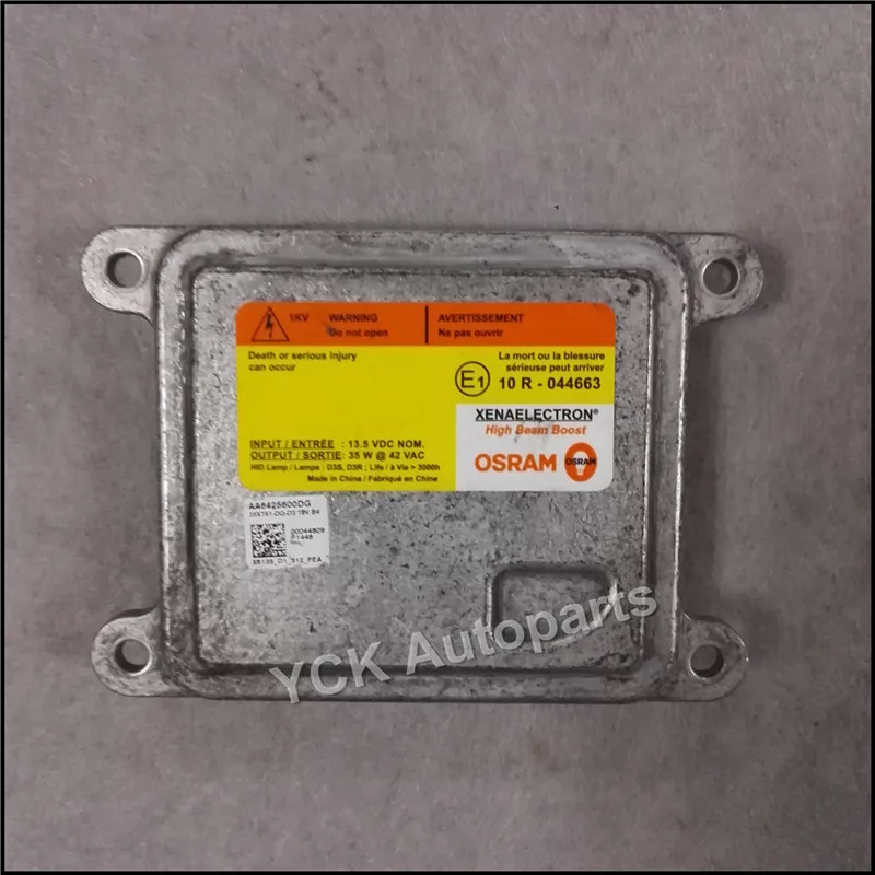 

1PC Original HID Xenon 3 pin D3S D3R Ballast 10R-044663 10R044663 12V 35W (Genuine and Used)