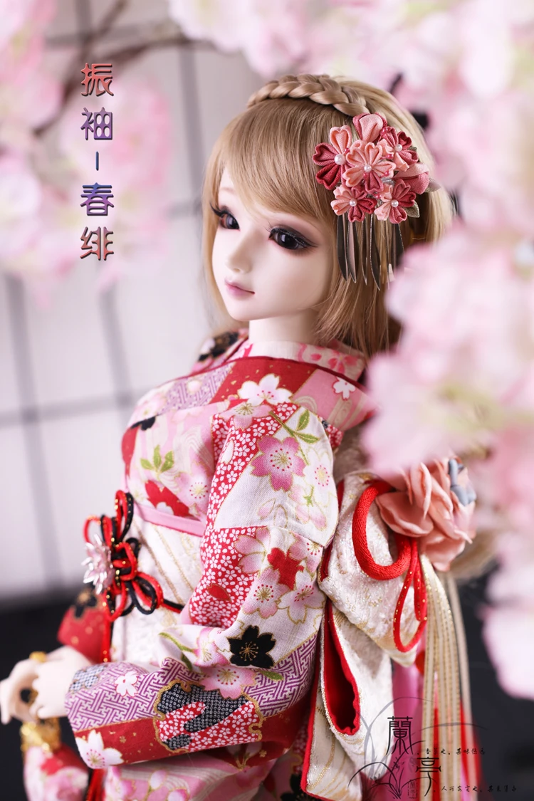 1/3 1/4 1/6 BJD SD куклы ткани кимоно для 1/3 1/4 1/6 тонкий bjd куклы кимоно ткань