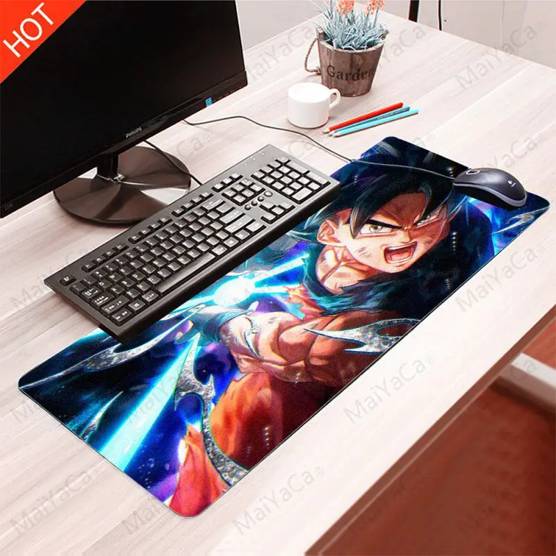 

MaiYaCa large big mousepad dragon balL Beautiful Anime Mouse Mat Size for 40x90CM Speed Version Gaming Mousepads