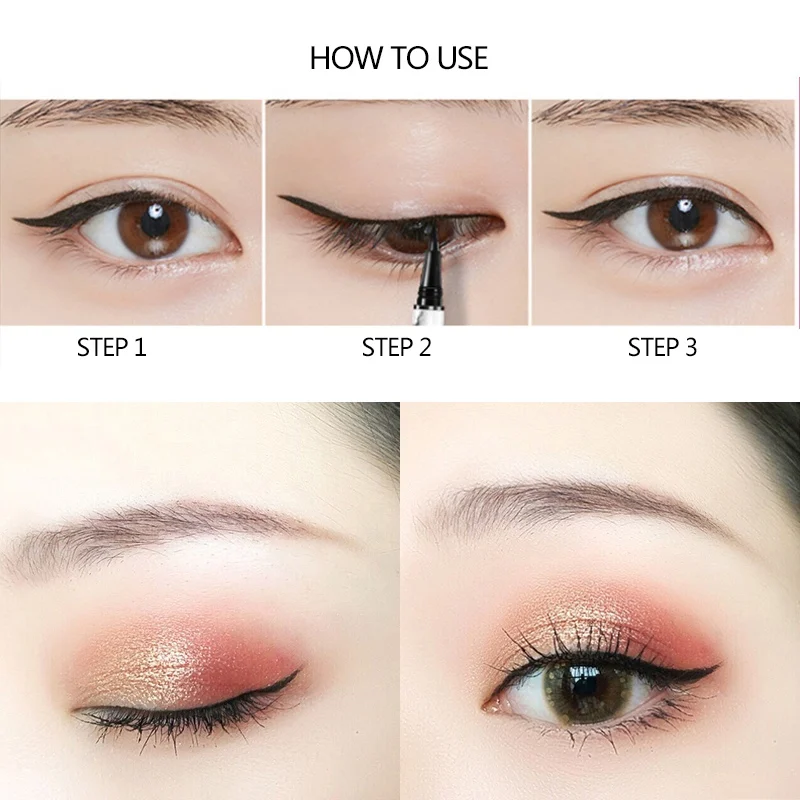 1PC Professional Eyes Makeup Leopard Eyeliner Pencil Sharpen Liquid Waterproof Black Eye Liner Maquiagem Cosmetic Tool 1PC Professional Eyes Makeup Leopard Eyeliner Pencil Sharpen Liquid Waterproof Black Eye Liner Maquiagem Cosmetic Tool