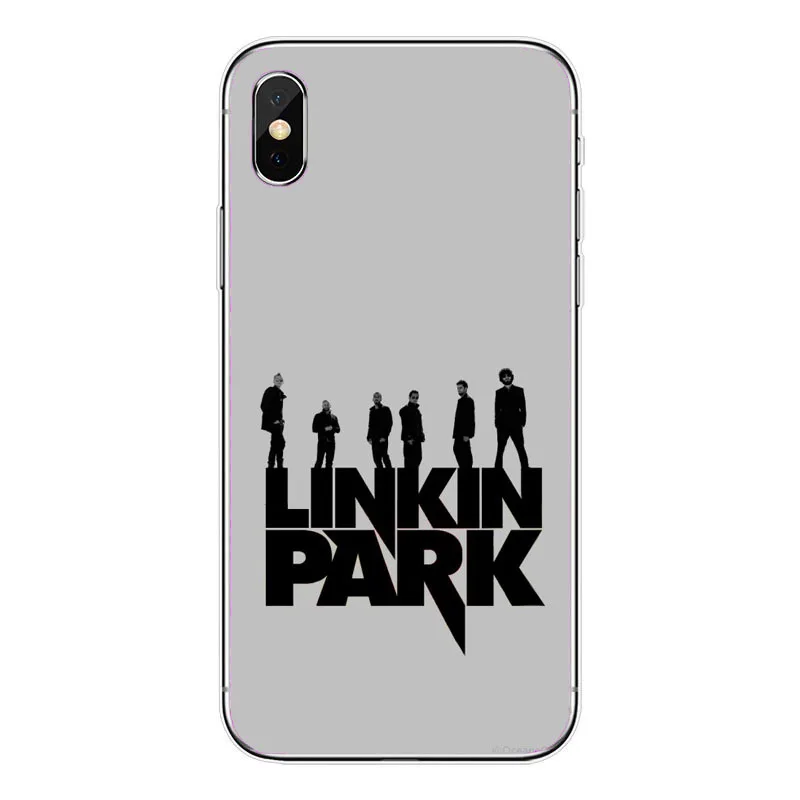 Чехол для iphone 5 4 6 7 8 Plus X Ultra Fino Linkin Park Честера БЕННИНГТОНА Мягкий ТПУ чехол для телефона