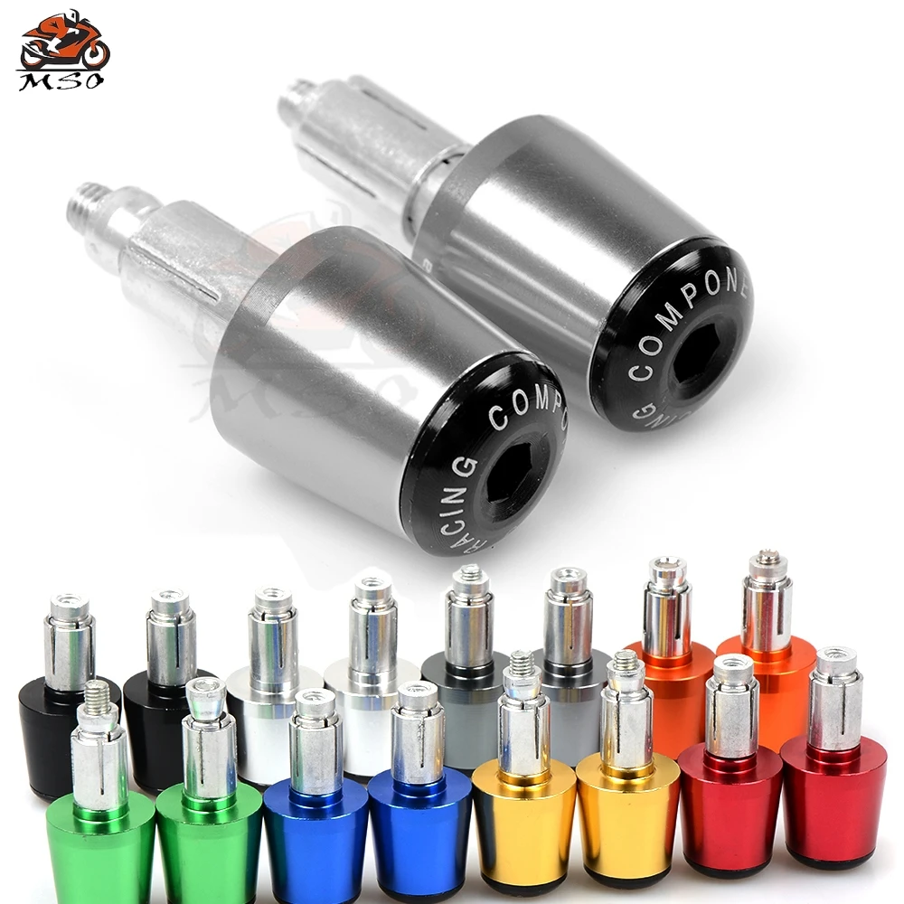 7/8 ''22 мм CNC алюминиевый Универсальный руль мотоцикла ручки конец бар концы крышки для Aprilia Mana модель RST1000 FUTURA RSV MILLE R