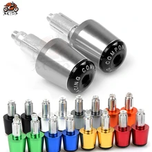 7/8 ''22 мм CNC алюминиевый Универсальный руль мотоцикла ручки конец бар концы крышки для Aprilia Mana модель RST1000 FUTURA RSV MILLE R