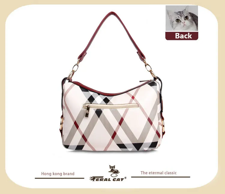 FERAL CAT Women Handbags Luxury Designer 2018 Woman Shoulder Bags Casual Crossbody Bag58