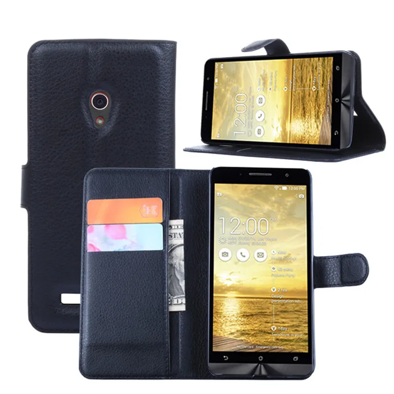 PT-0221 для ASUS ZenFone 5 Защитная оболочка телефона личи шаблон сплошной цвет телефон
