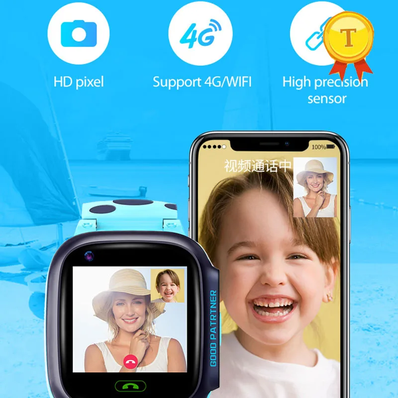 

IP67 Waterproof Smart watch 4G kids Remote Monitor Camera GPS WIFI Kids Children Student Wrist watch SOS Video Call gps Tracker