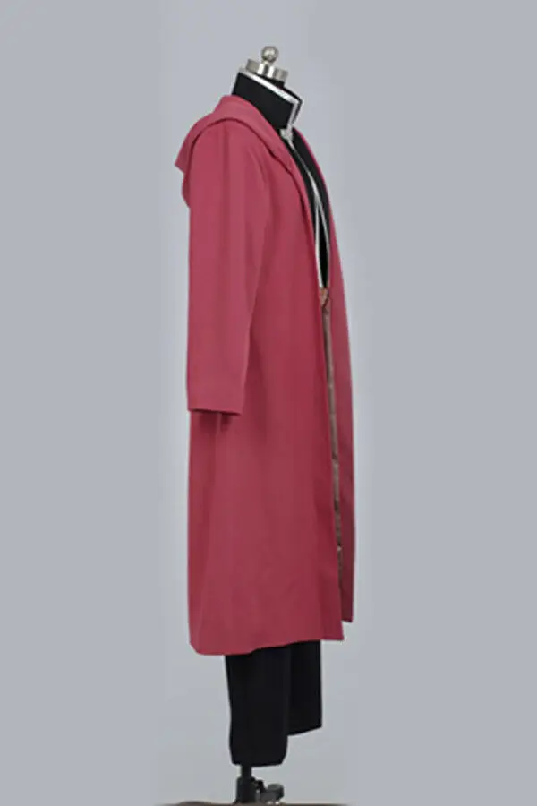 Стальной алхимик Эдвард Элрик косплей костюм пальто брюки, платье для взрослых мужчин Хэллоуин Косплей Костюм