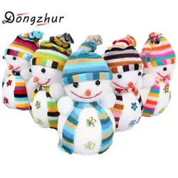 Dongzhur разные цвета снеговик игрушка кукла подарок Новогодняя елка с орнаментом Xmas Home Decor Рождественский Подарок Снеговик каваи кукла