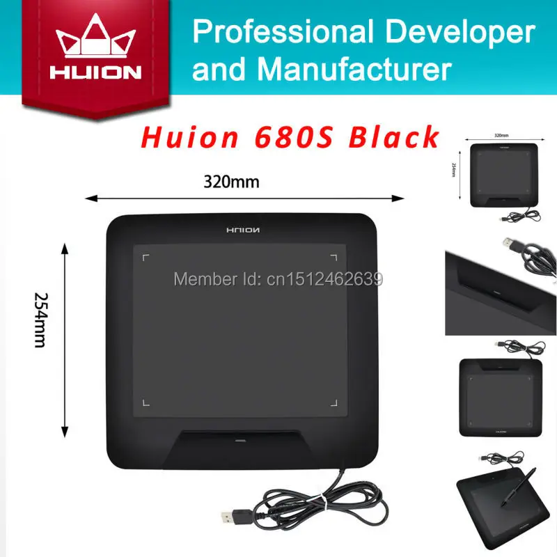 Prix pour Vente chaude HUION Nouveau 680 s Numérique Tablet Signature Stylo Tablette Graphique Professionnelle Comprimés Animation Tapis Conseils D'écriture Noir Prix pour Vente chaude HUION Nouveau 680 s Numérique Tablet Signature Stylo Tablette Graphique Professionnelle Comprimés Animation Tapis Conseils D'écriture Noir