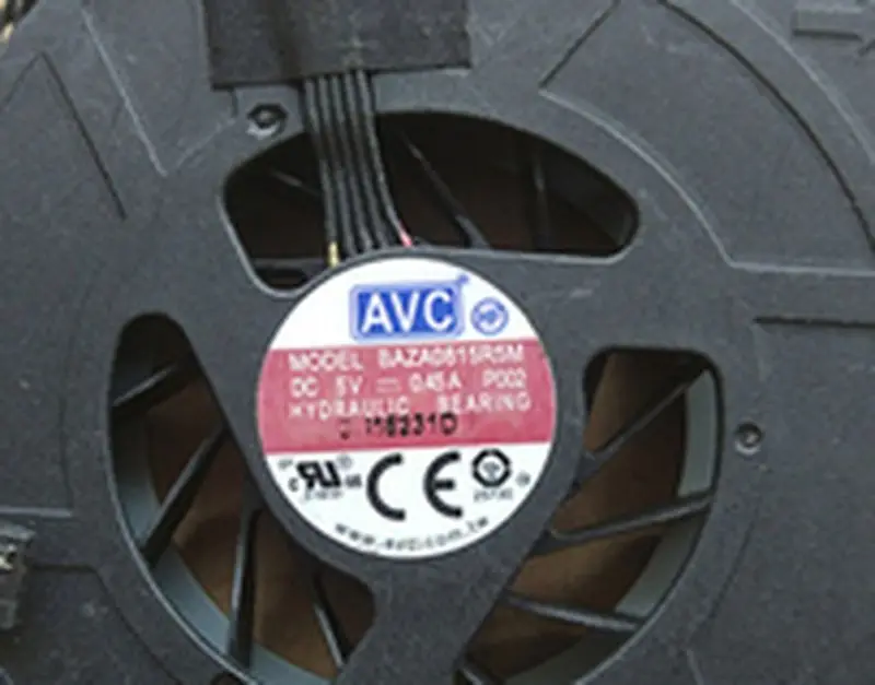 

for BAZA0815R5M P001 P002 DC 5V 0.45A 5-wire Server Laptop Cooler Fan