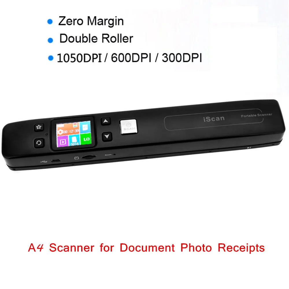 Lowest price 100 Original iScan Scanner HandyScan 1050DPI Portable
