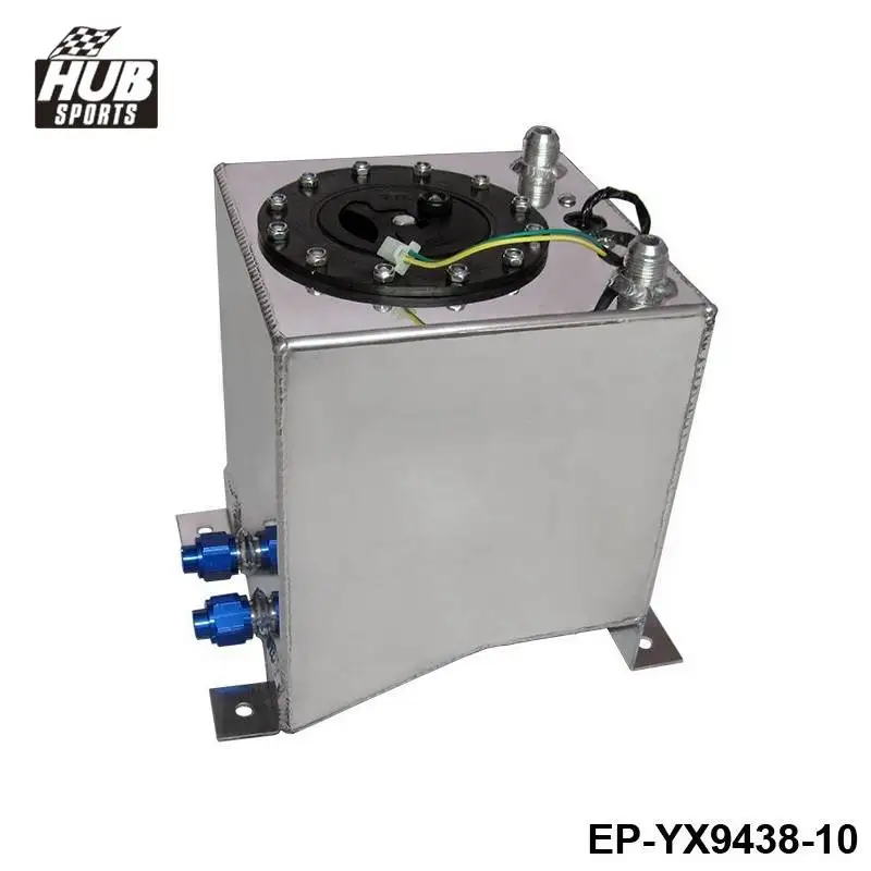 10L Aluminium Surge tank mirror polish Fuel cell foam inside, with sensor HU-YX9438-10 10L Aluminium Surge tank mirror polish Fuel cell foam inside, with sensor HU-YX9438-10