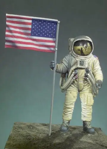 

1/32 Scale 54mm Resin figure Building Kit Moon Landing (not contain Flag)