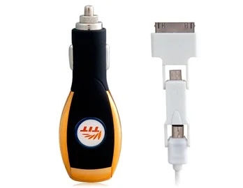 3 in 1 Super Car Charger for iPhone 4/4S iPod iPad &amp Other Devices with Mini USB or Micro Port (Black) | Мобильные телефоны и