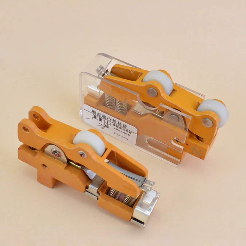 

1pc New Single/double wheel TKB-1A TKB-1D Deputy Door Lock Micro Limit Switch Elevator accessories For Elevator