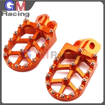 

Motorcycle Footpegs Foot pegs Rest Pedals For Husqvarna TC FC TE FE FS ENDURO SUPER MOTO 65 85 125 150 250 350 450 501 701