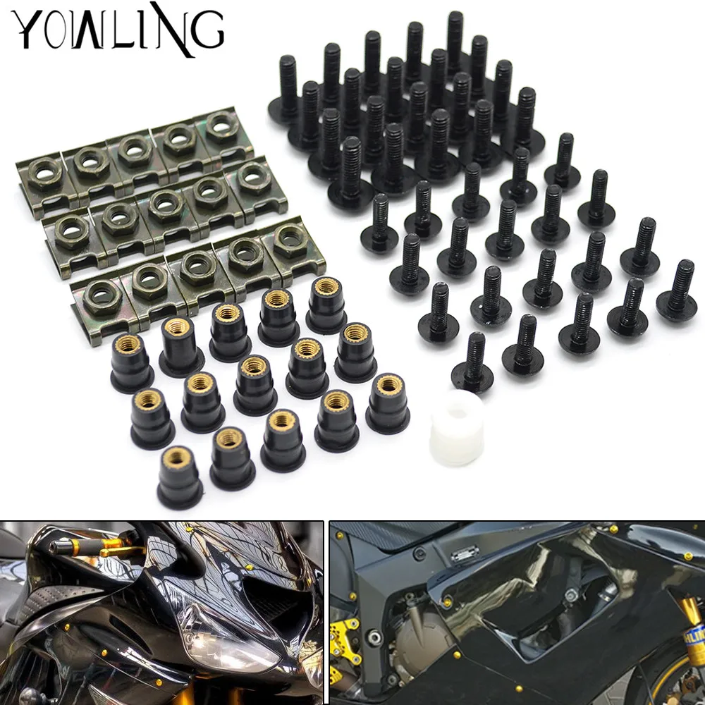 Najtaniej Akcesoria motocyklowe fairing śruba wkręt przedniej szyby dla SUZUKI GSXR 600 750 GSX R 600 750 1000 K1 K2 K3 K4 K5 K6 K7 K8 K9