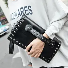 Женская кожаная сумка anawishare дневной клатч сумка с заклепками через плечо сумки-мессенджеры женские конверты вечерняя сумка дизайнерские сумки