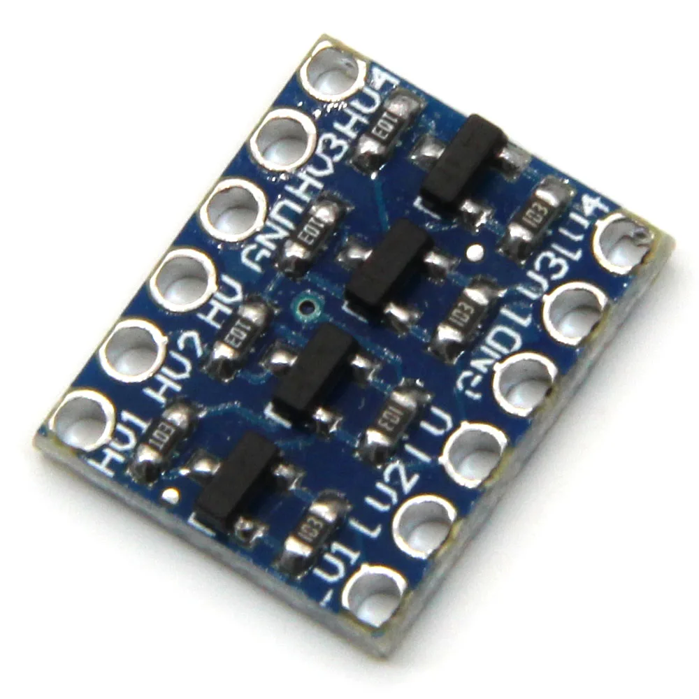 50 шт. логический преобразователь уровня двунаправленный IIC 4 дорожное преобразование уровня модуль 5 В до 3,3 В для Arduino